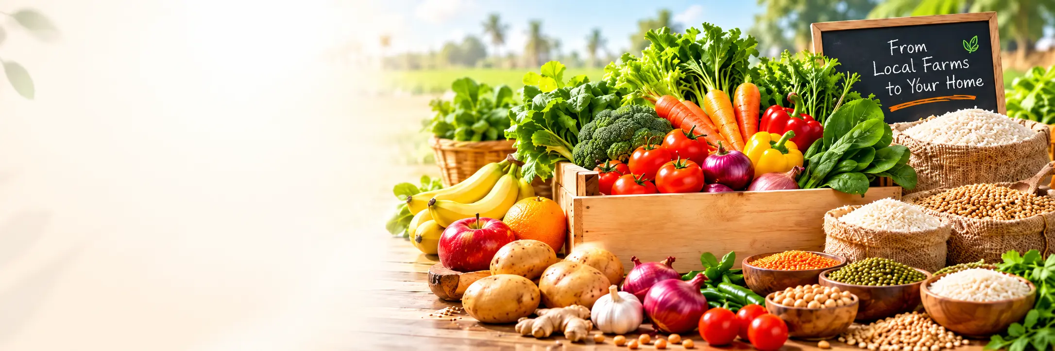 ApnaMart Fresh Grocery Banner 1